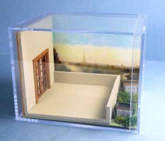 Paris Skyline Scene - 1:48 Scale