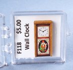 F118 Nutcracker Wall Clock