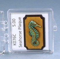 K076C Seahorse Plaque