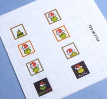 Pillow 841 Kit Christmas Grouch