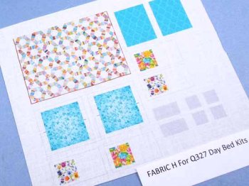 Q327 Fabric H For Day Bed Kit