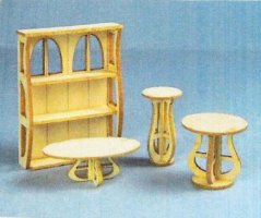 Q381 Book Shelf, Stand & Table Kits SET