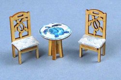 Q688C Table & Chairs (2) Kit