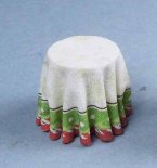 Finished Draped Table T332A Fabric