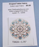 Table Round T342A