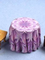 Finished Draped Table T343B Fabric Finished Draped Table T343B Fabric