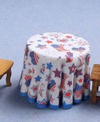 Finished Draped Table T351B Fabric Finished Draped Table T351B Fabric