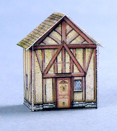 K715 Tudor Dollhouse Kit - Click Image to Close